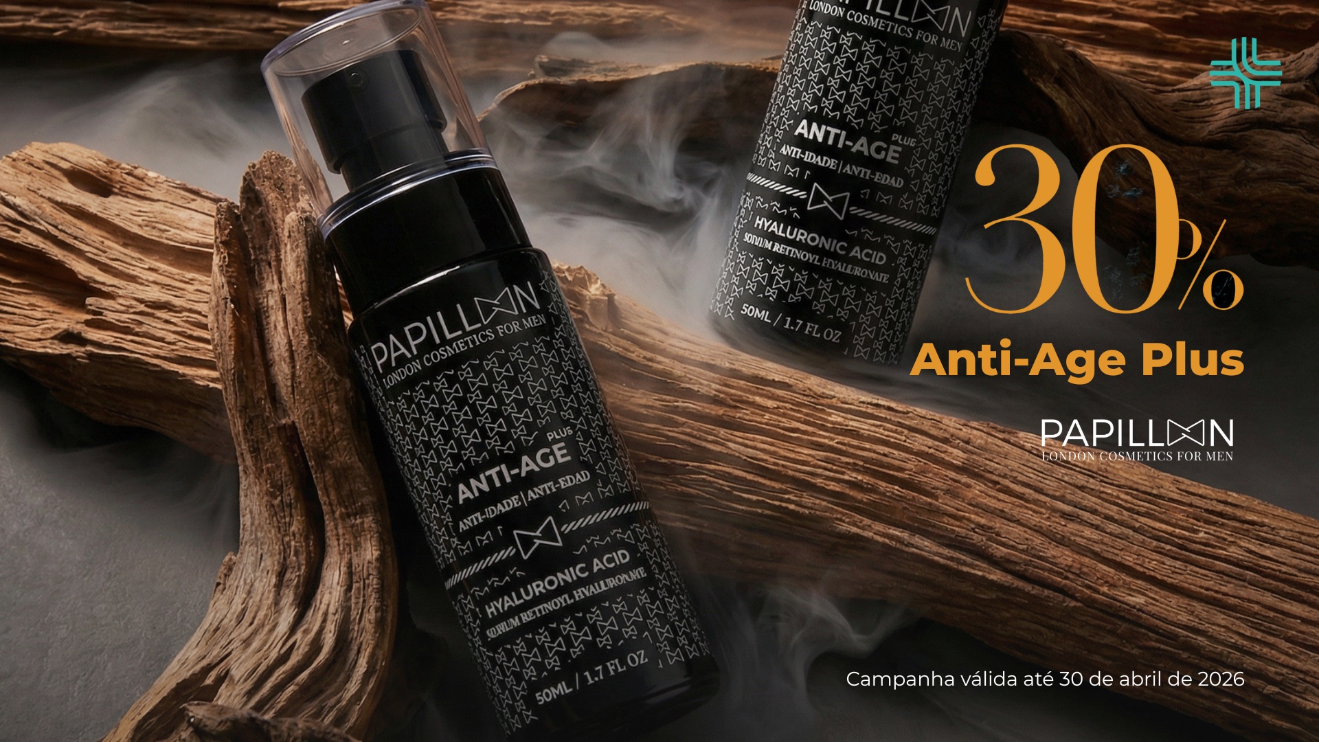 30% Desconto em Papillon Anti-Age Plus