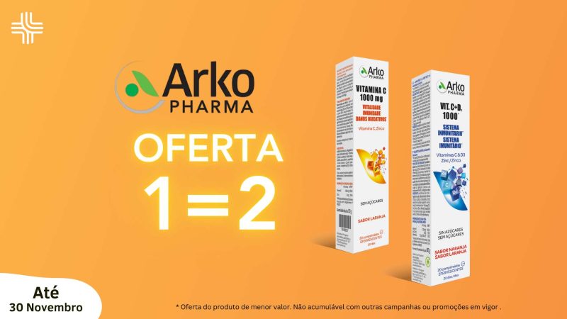Vitamina C Arko Pharma  – oferta da 2ª unidade