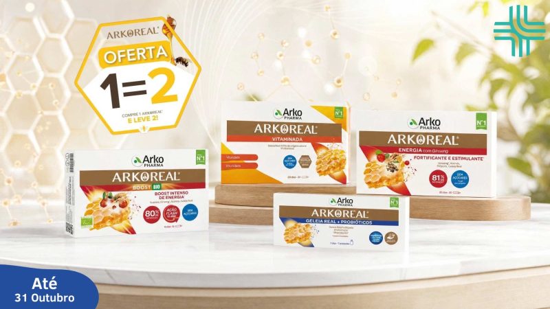 Ampolas ArkoReal  – oferta da 2ª unidade